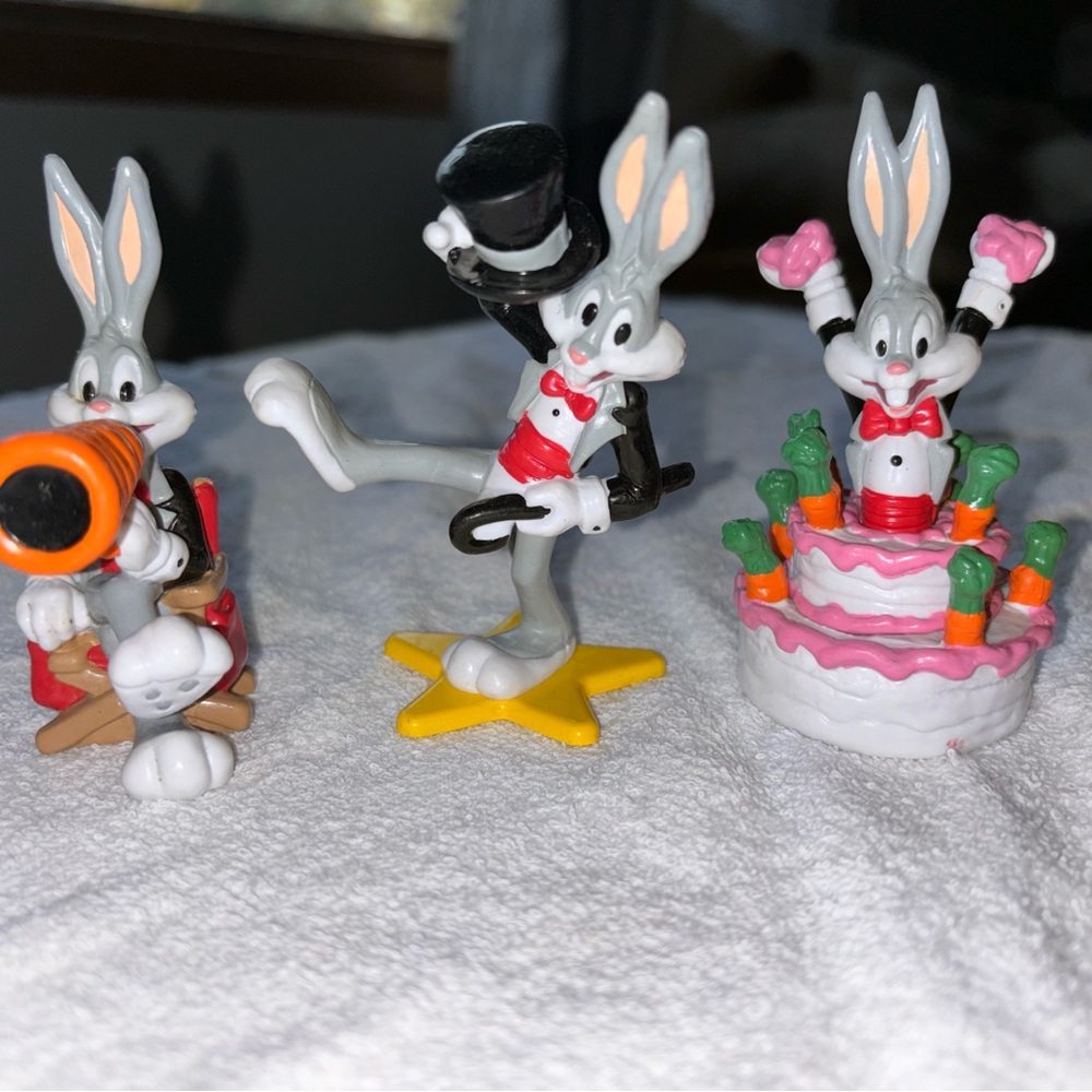 Vintage 1990 Applause Bugs Bunny Figures